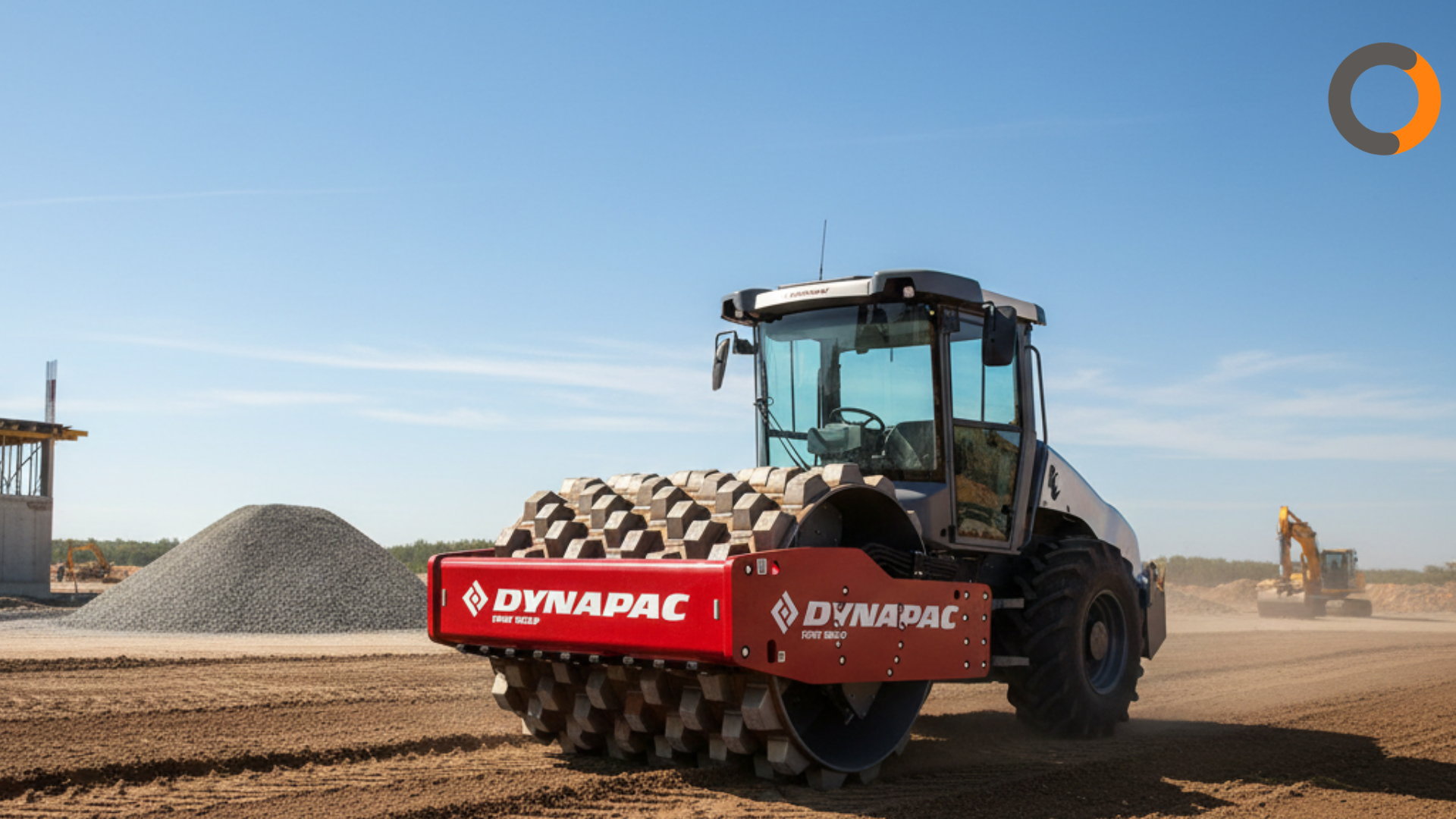 ROLO COMPACTADOR - máquina pesada